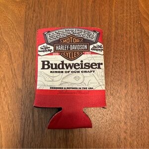 Budweiser Harley Davidson limited edition Beer Koozie